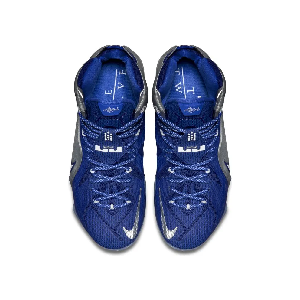 Nike LeBron 12 What If Deep Royal Blue/Metallic Silver/Lyon Blue (684593-410)