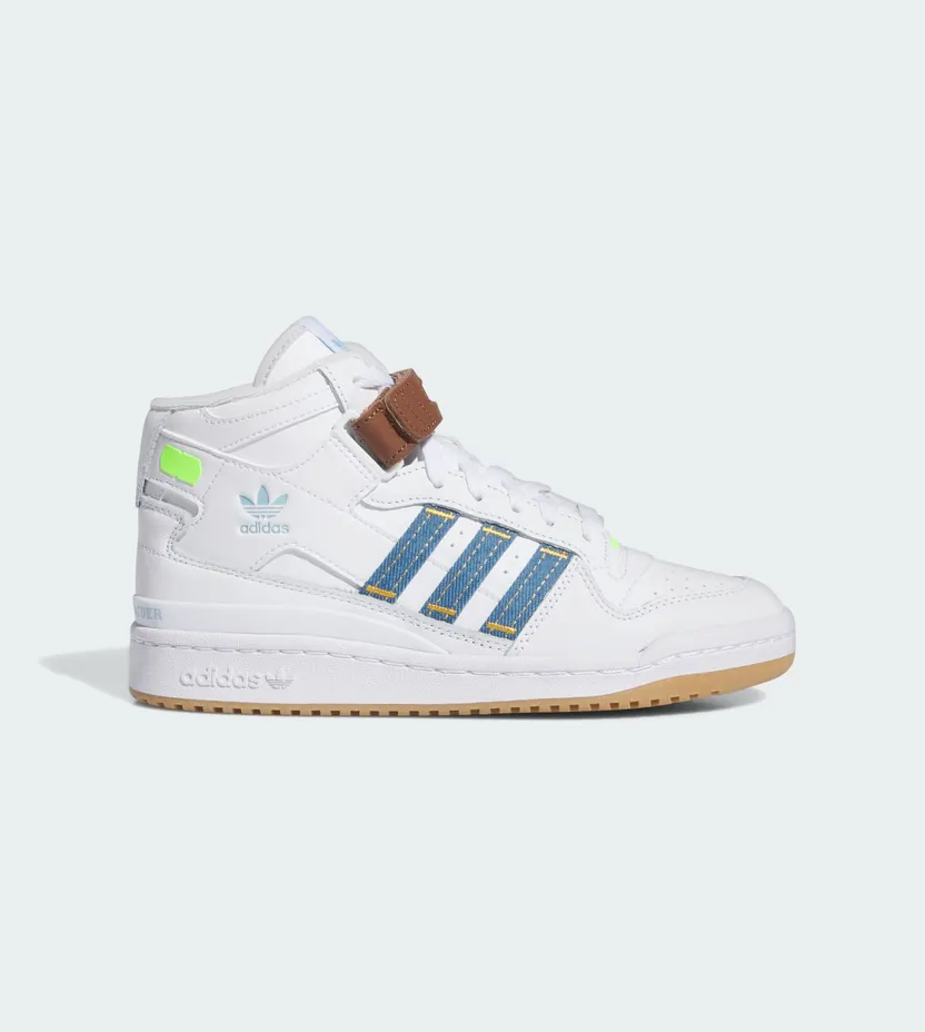 Adidas Forum Mid x KSENIASCHNAIDER Cloud White / Supplier Colour / Preloved Brown (IF7714)