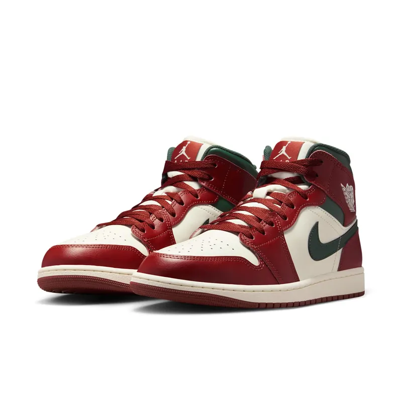 Air Jordan 1 Mid “Redstone / Midnight Green” (DQ8426-105)
