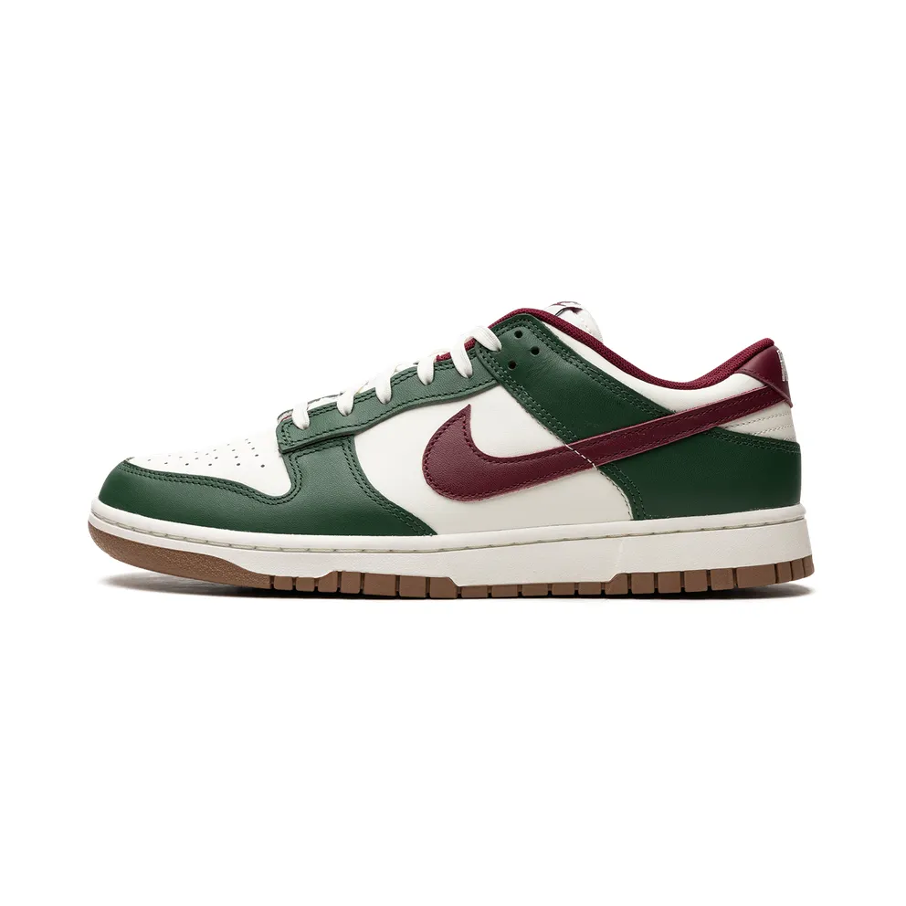 Nike Dunk Low Retro “Gorge Green / Team Red” (FB7160-161)
