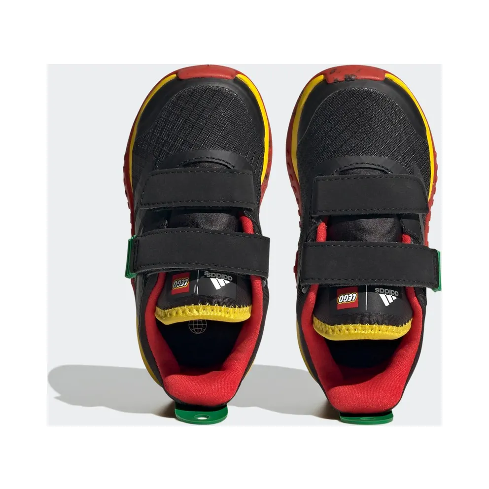 Adidas adidas Sport DNA x LEGO® Lifestyle Two-Strap Hook-and-Loop Core Black / Core Black / Red (HQ1309)