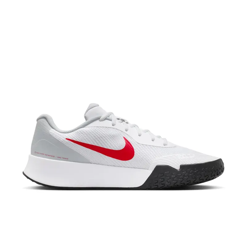 Nike Court Vapor Lite 3 HC White Pure Platinum Light Crimson (FZ2155-109)