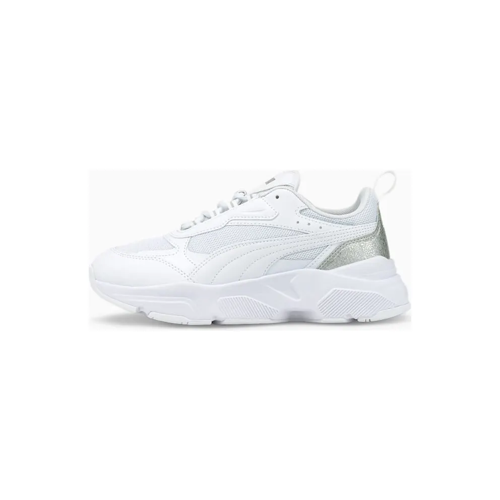 Puma Cassia Distressed Silver/White (38764502)