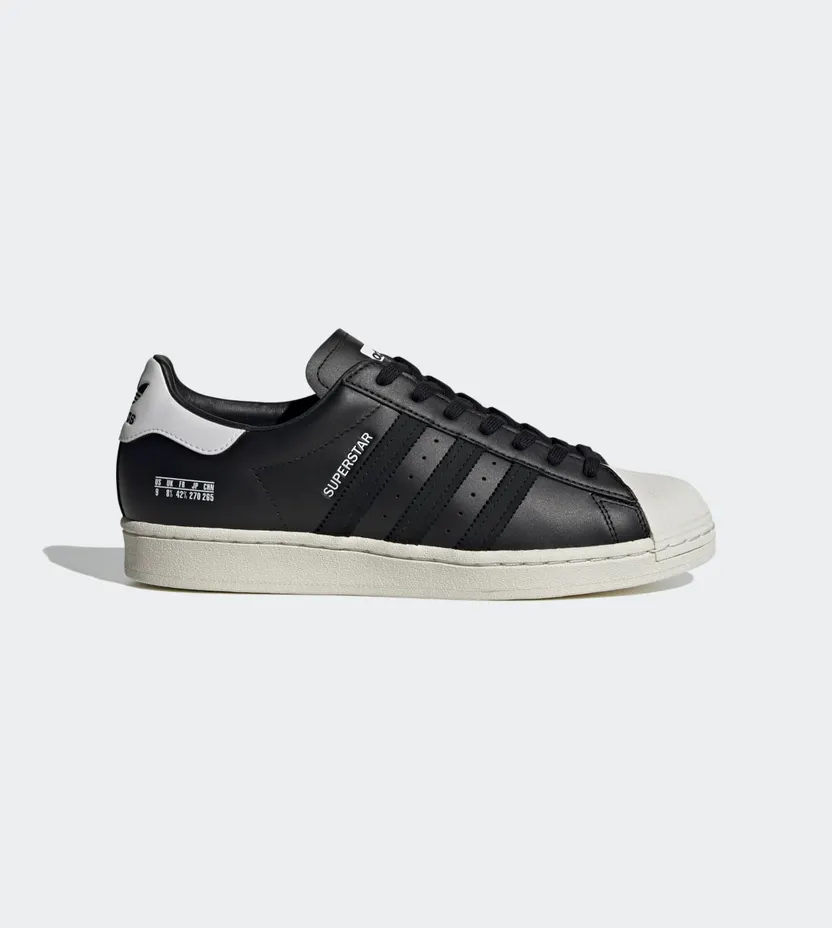 Adidas Superstar ‘Size Tag – Core Black’ Core Black/Core Black/Off White (FV2809)
