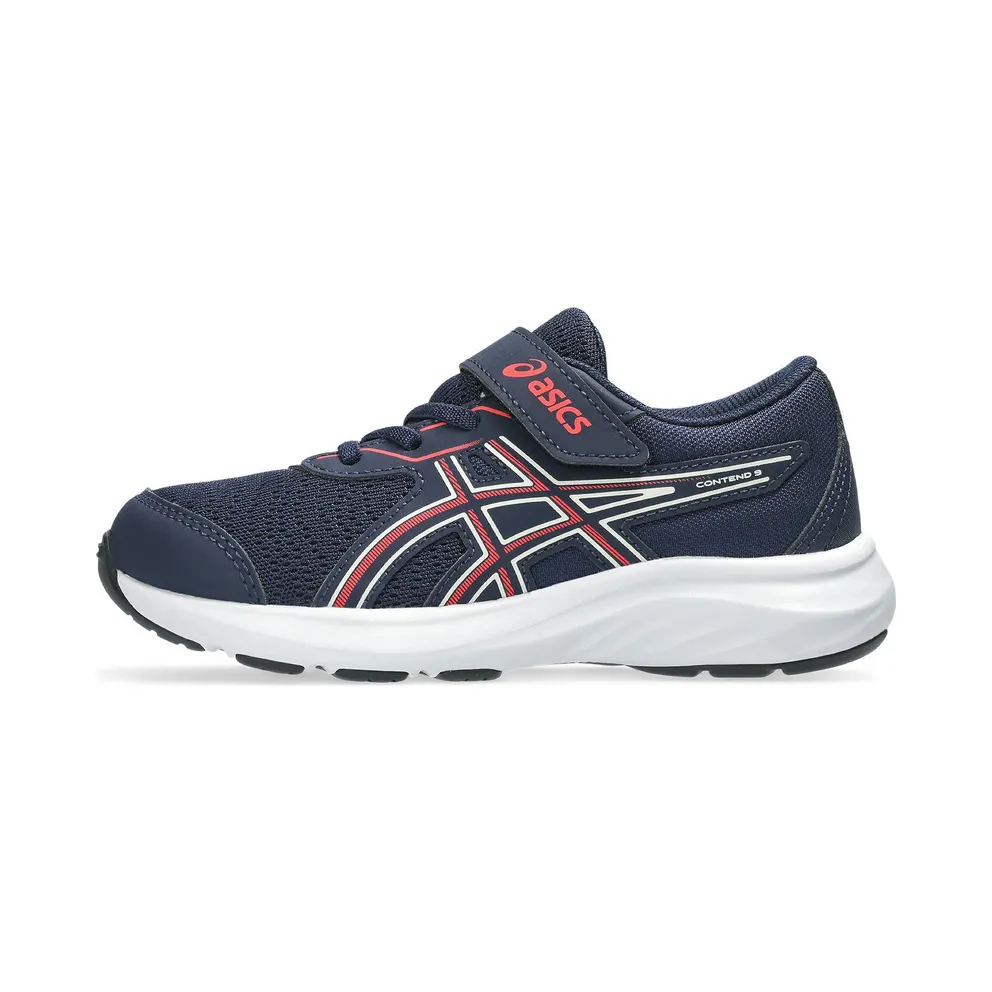 ASICS Contend 9 Midnight Flash Red (1014A338-407)