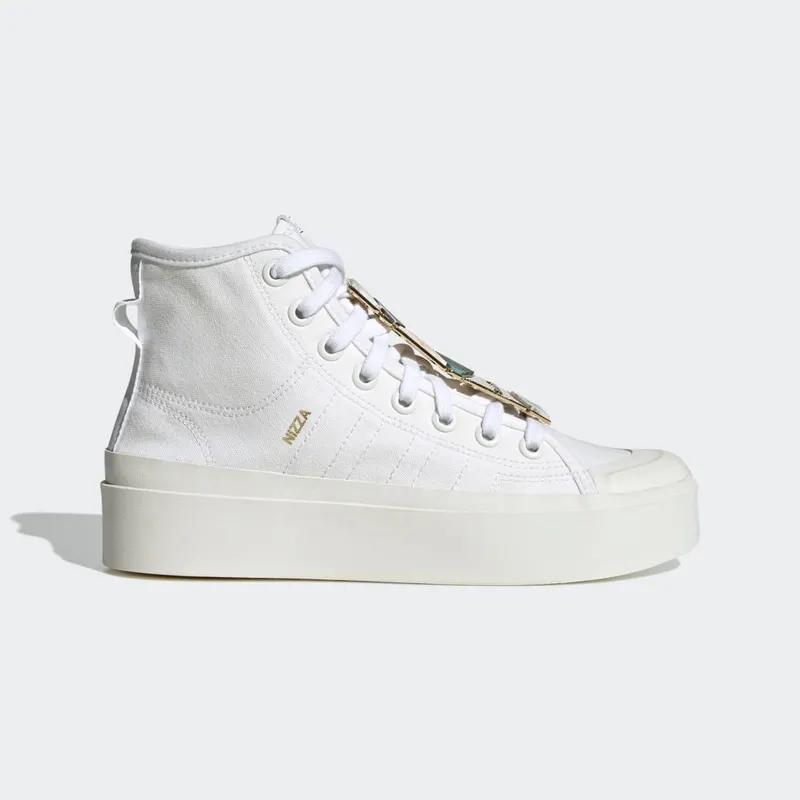 Adidas Nizza Bonega Cloud White / Cloud White / Gold Metallic (GY1553)