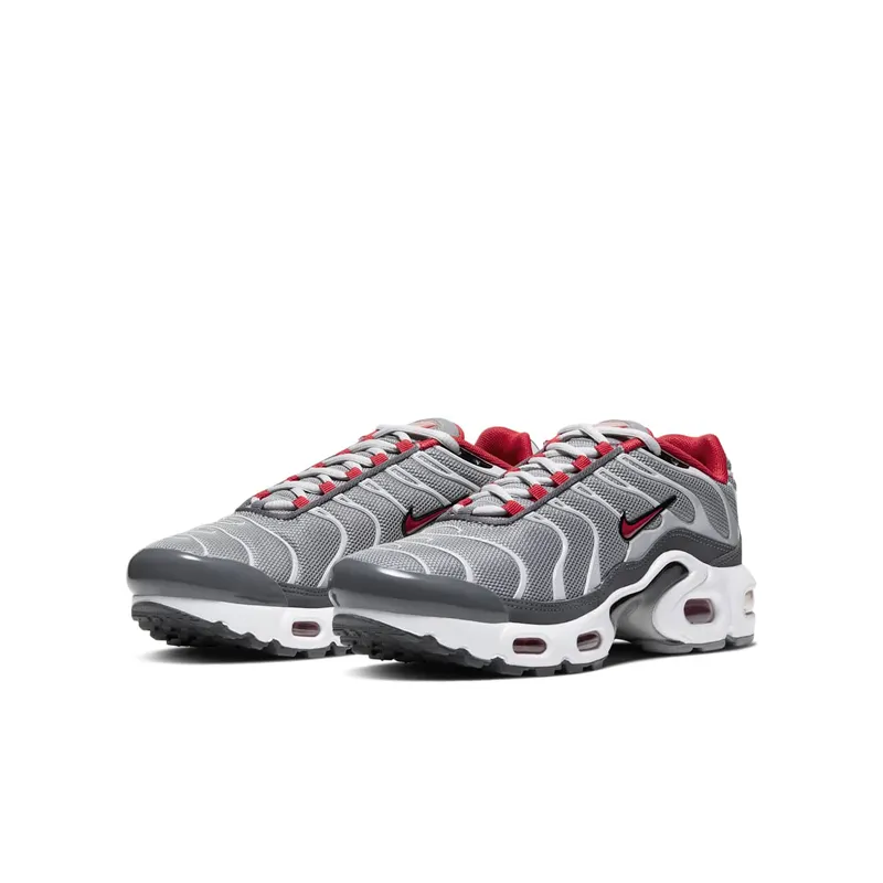Nike Air Max Plus Particle Grey Iron Grey Fog University Red (CD0609-005)