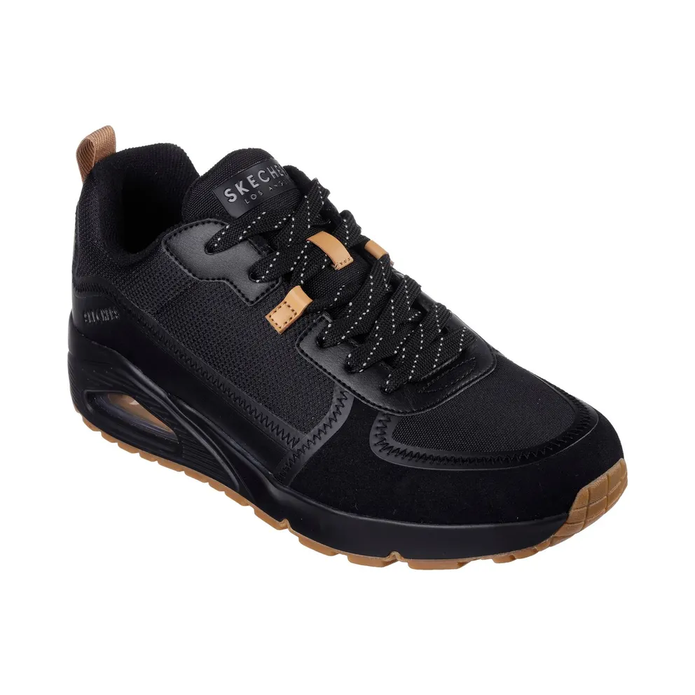 Skechers Uno – Layover Sneaker Black