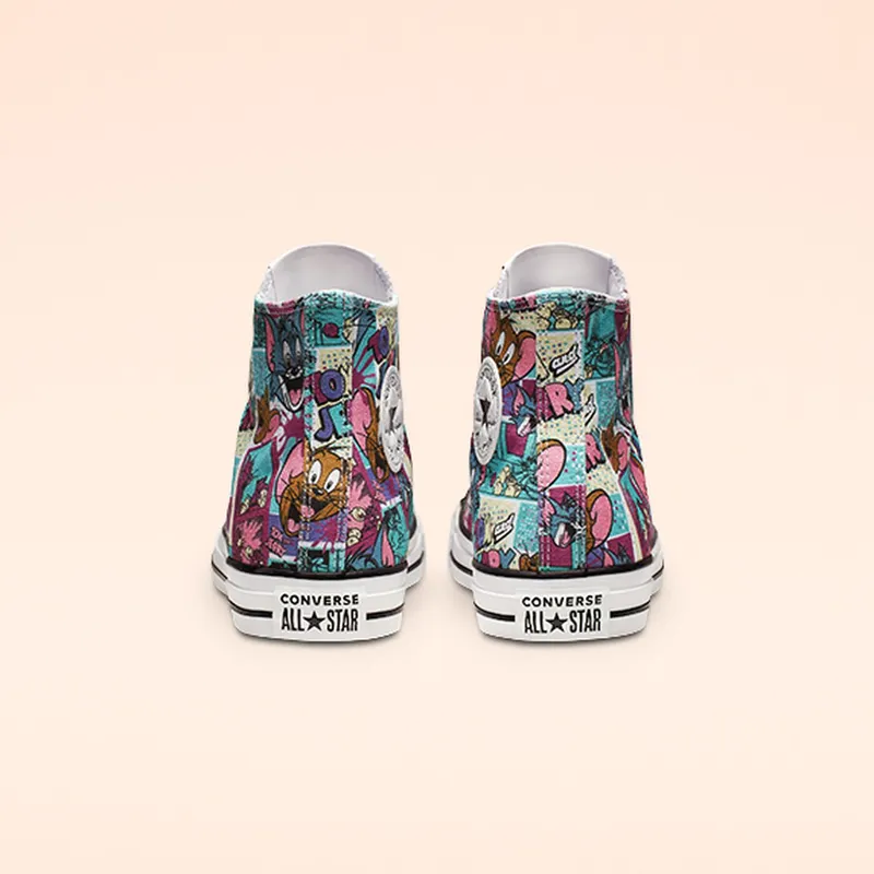 Converse Chuck Taylor All-Star Hi Tom and Jerry Multi White/Multi-Black (165735C)