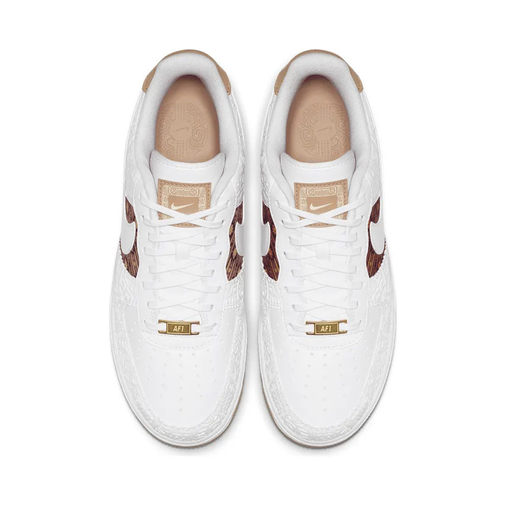 Nike Air Force 1 Low Aztec White/Multi-Color-Vachetta Tan (CK6601-100)