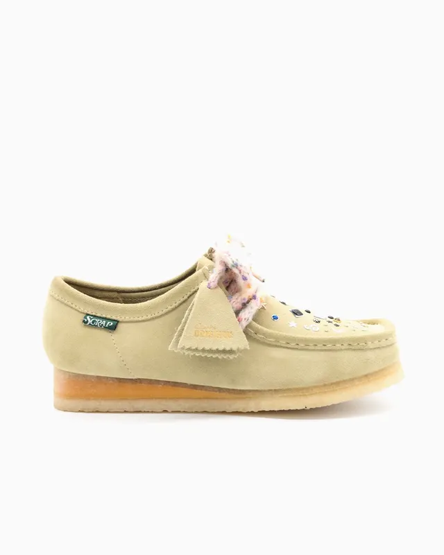SCRAPWORLD x Clarks Wallabee Custom Project Shoes for Men (SCRA-001176-CLAR)