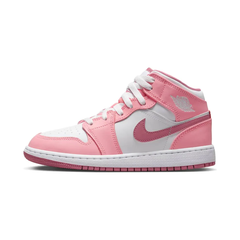 Nike Air Jordan 1 Mid Pink Valentine’s Day 2023 (GS) (DQ8423-616)