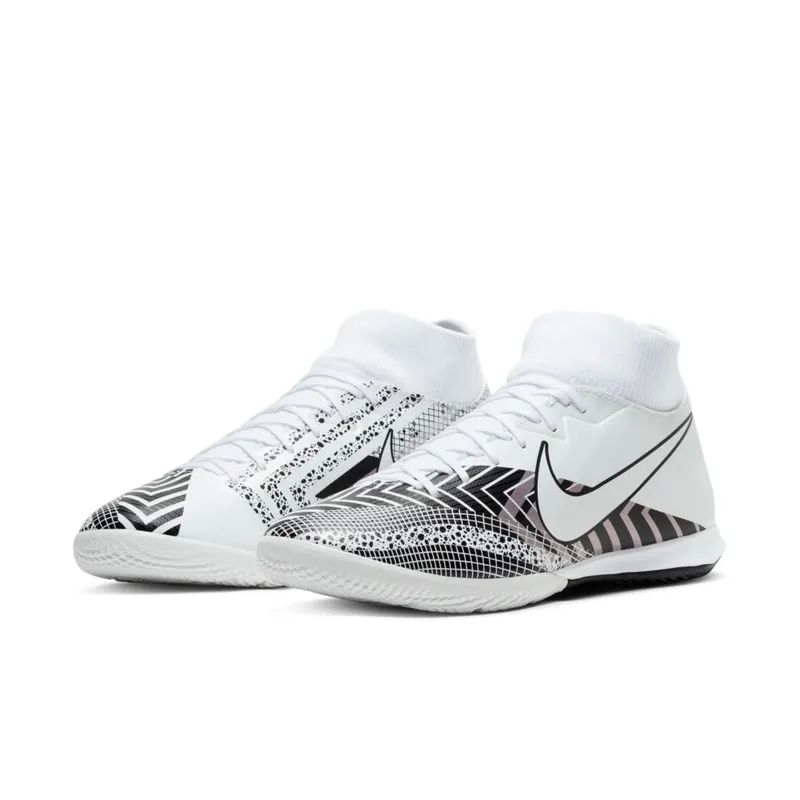 Nike  Mercurial Superfly 7 Academy MDS IC White White/Black/White (BQ5430-110)