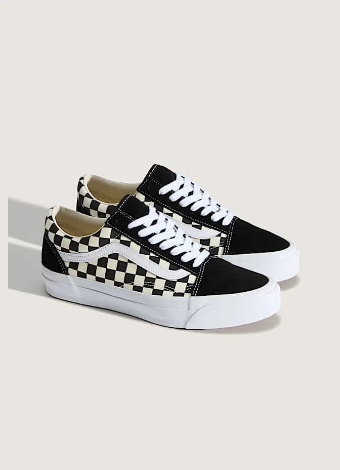 Vans Old Skool 36 LX Checkerboard White Black (VN000CQD2BO)