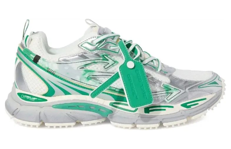 OFF-WHITE Be Right Back Silver Turquoise (OMIA295S25FAB0047243)