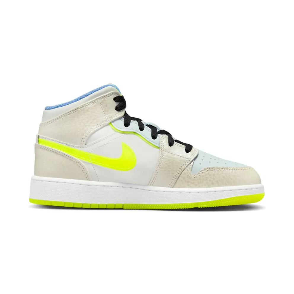 Air Jordan 1 Mid SE GS “Warped Swoosh'” (DV1314-017)
