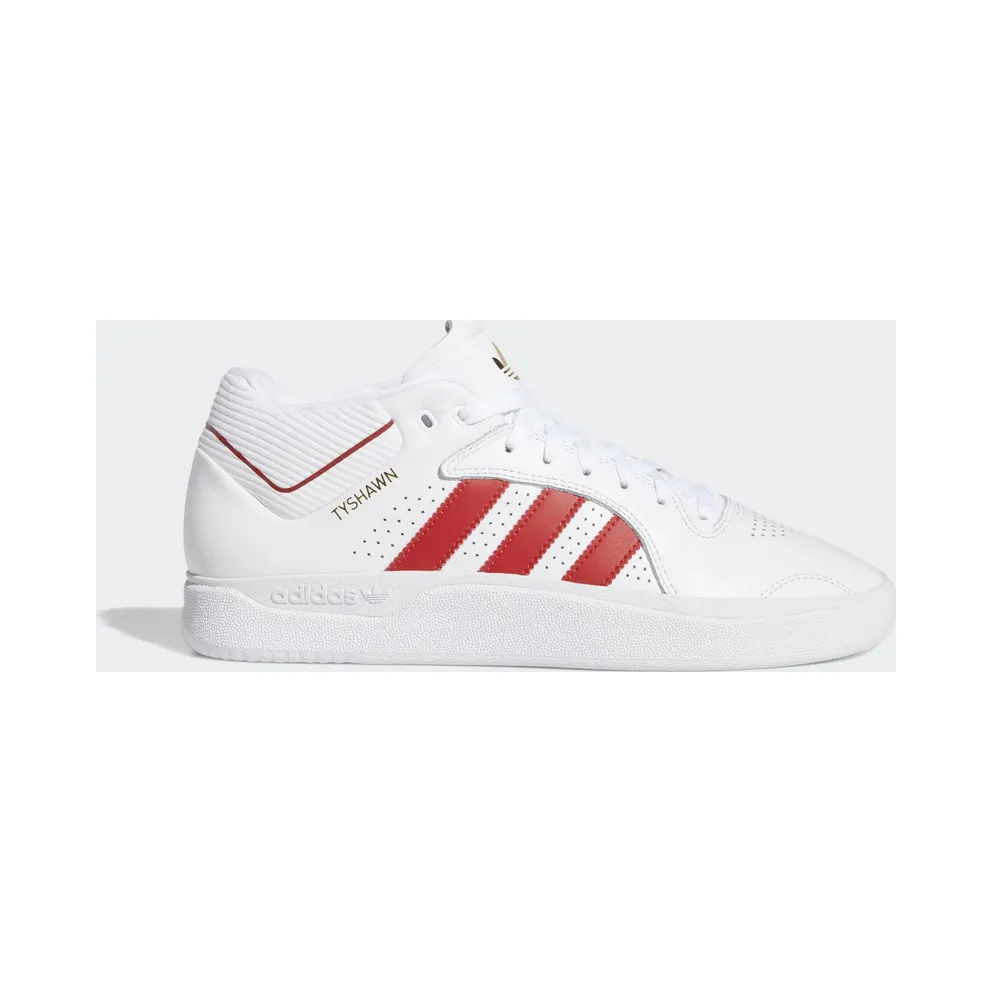 adidas Tyshawn Cloud White Scarlet (EE6081)