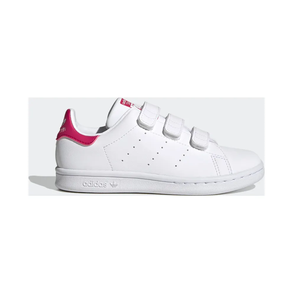 adidas Stan Smith Schuh Cloud White / Cloud White / Bold Pink (FX7540)