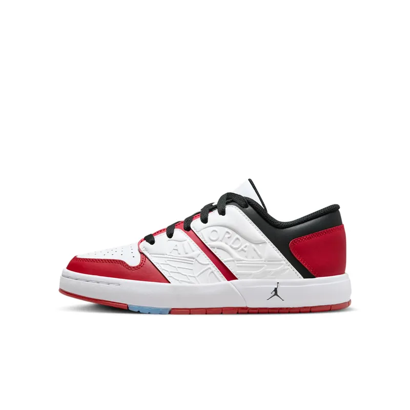 AIR Jordan RETRO 1 LOW NU GS “Varsity Red White Black” (FB4412-611)