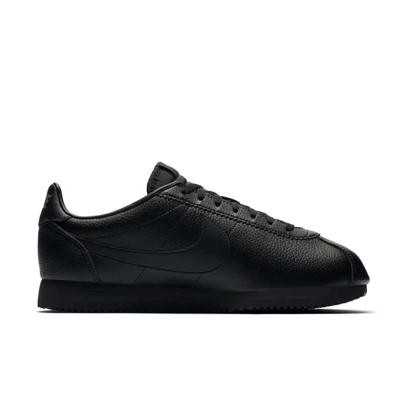 Nike Classic Cortez Leather Triple Black Black/Black-Anthracite (749571-002)