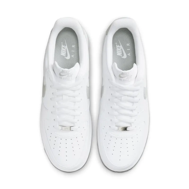 Nike Air Force 1 Low ’07 “White Light Smoke Grey” (FJ4146-100)