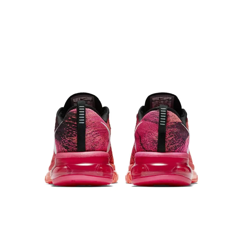 Nike Flyknit Max Pink Foil Hot Lava (W) Black/White-Pink Foil-Hot Lava (620659-006)