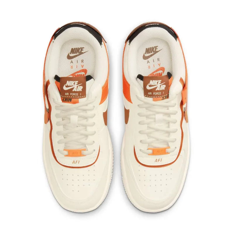 Nike Air Force 1 Low Shadow XLD Pale Ivory Oxen Brown (W) (CI0919-114)