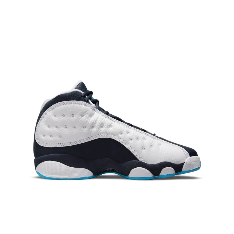 Jordan 13 Retro White Obsidian Powder Blue (GS) (DJ3003-144)