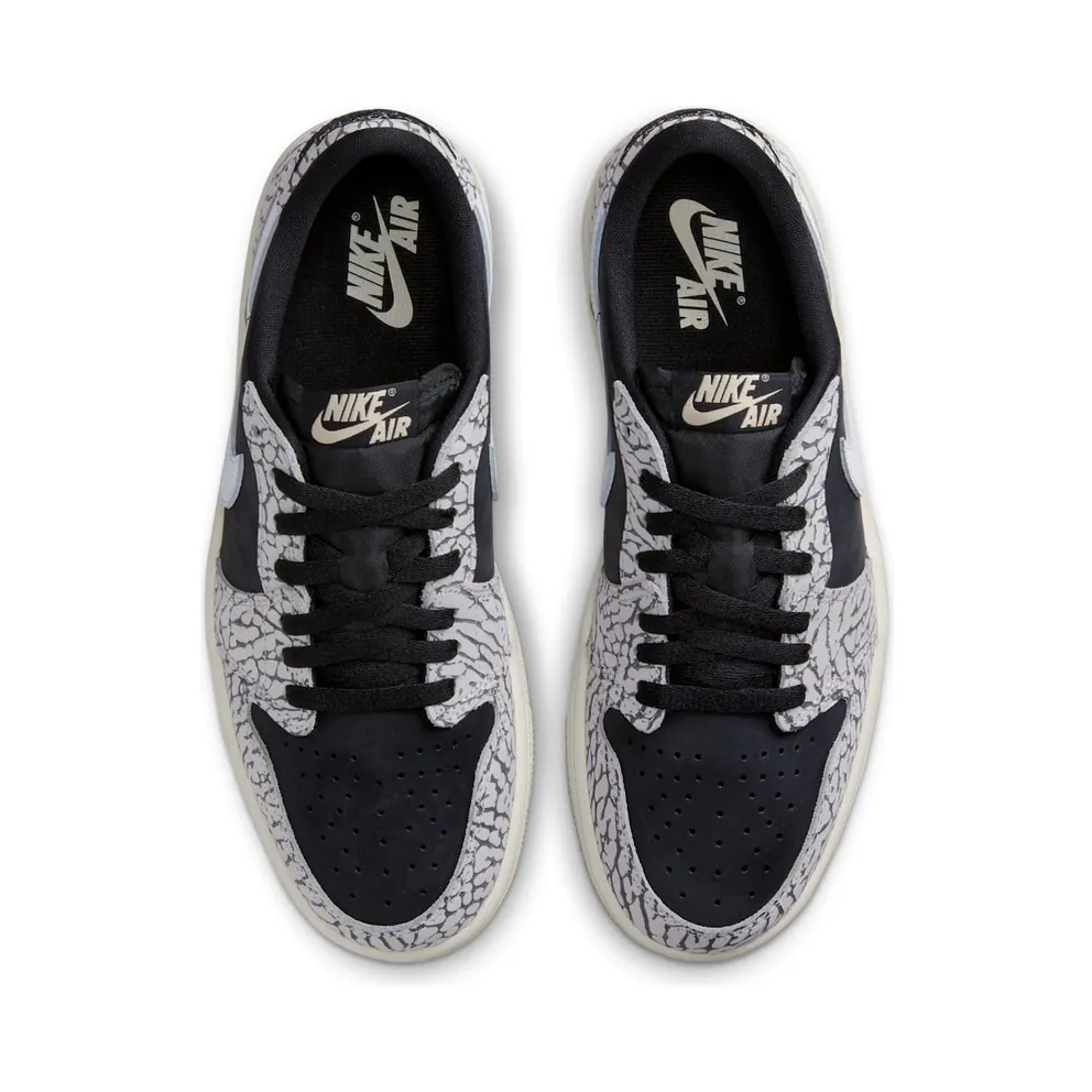 Jordan Air Jordan 1 Low “Black/Grey/White” (CZ0775-001)