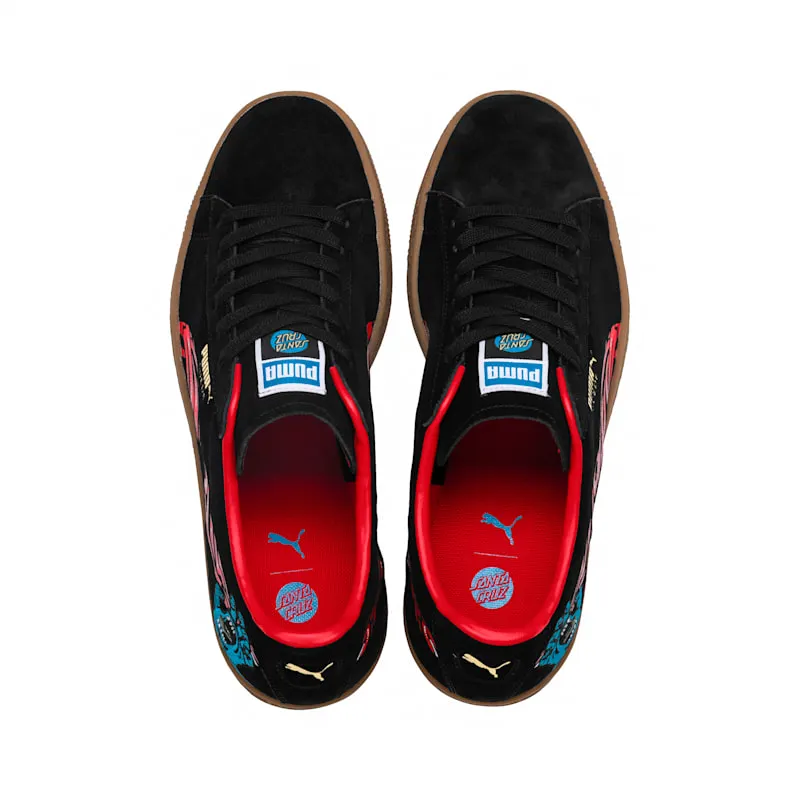 Puma Suede Classic Santa Cruz Puma Black/High Risk Red (366321-01)