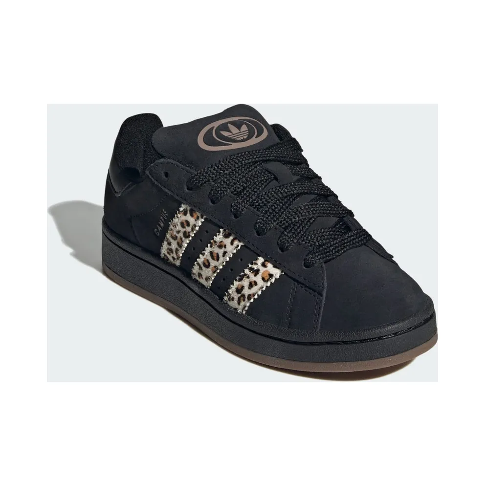 Adidas Campus 00s Kids Core Black / Wonder White / Trace Brown (JS3862)