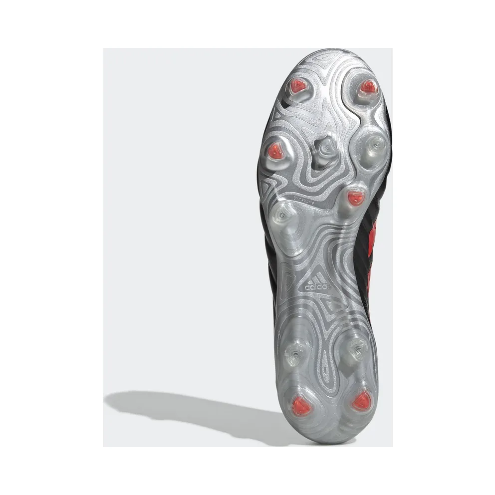 adidas Copa 19+ Firm Ground Cleat Core Black Hi Res Red Core Black/Hi-Res Red/Silver Metallic (F35514)