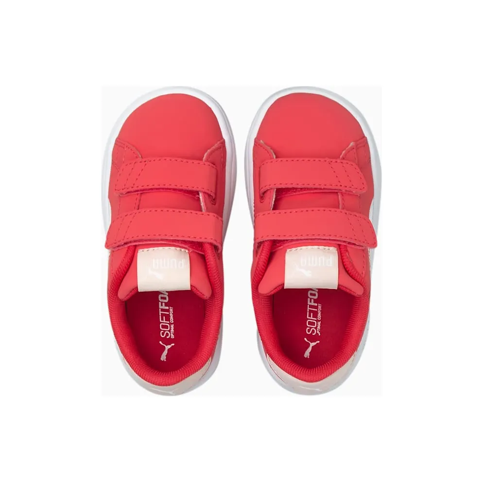 Puma Smash v2 Lil V Babys’ Pink/White (38090503)