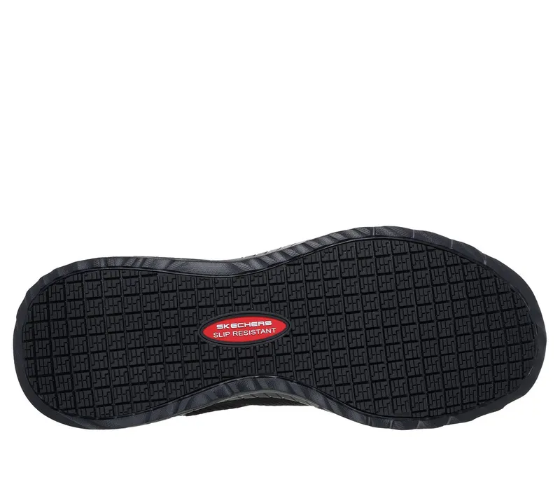 Skechers Work Waterproof Slip-Resistant: Squad Chaos Sneaker Black
