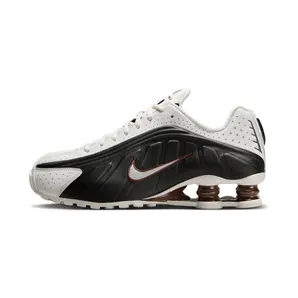 Nike Shox R4 “Sail / Black / Fauna Brown” (AR3565-104)