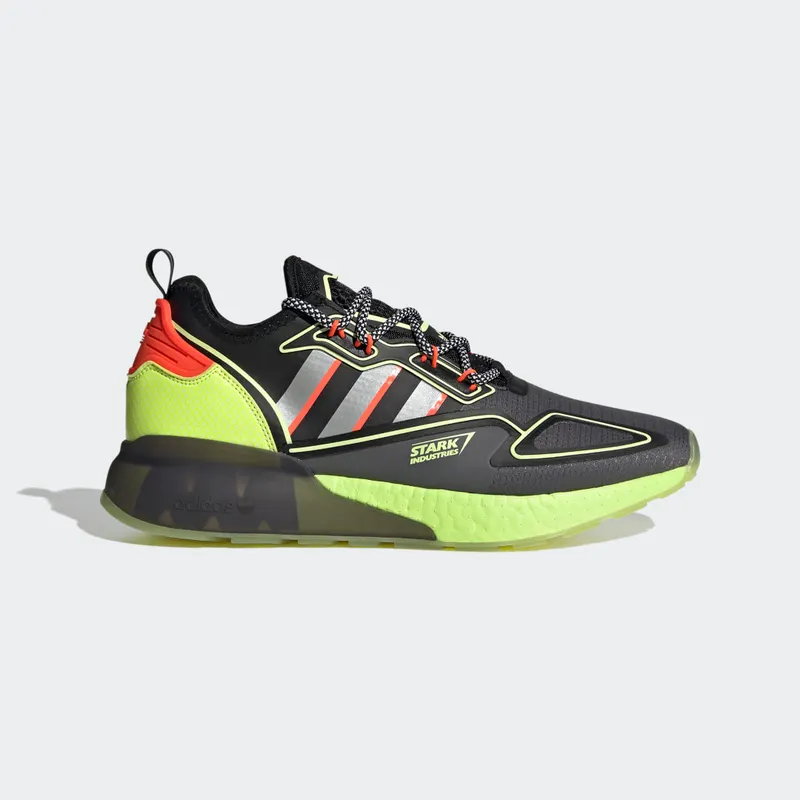 adidas ZX 2K Boost Marvel Grey Five / Silver Metallic / Core Black (H02559)