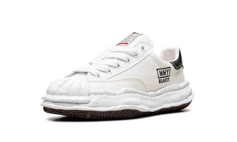 Maison Mihara Yasuhiro Blakey OG Sole Canvas Low “WHITE” (A08FW735-WHT)