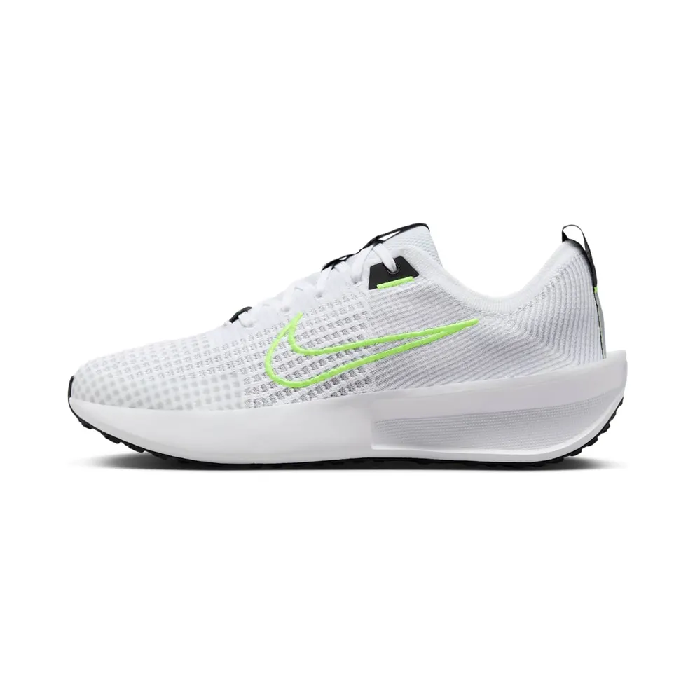 Nike Interact Run White Wolf Grey Black Volt (FD2291-100)
