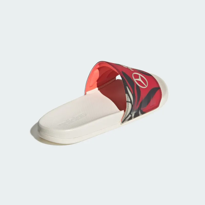 adidas Adilette Comfort Slides Mercedes-AMG Petronas Formula One Team Turbo Aurora Ruby (JQ1937)