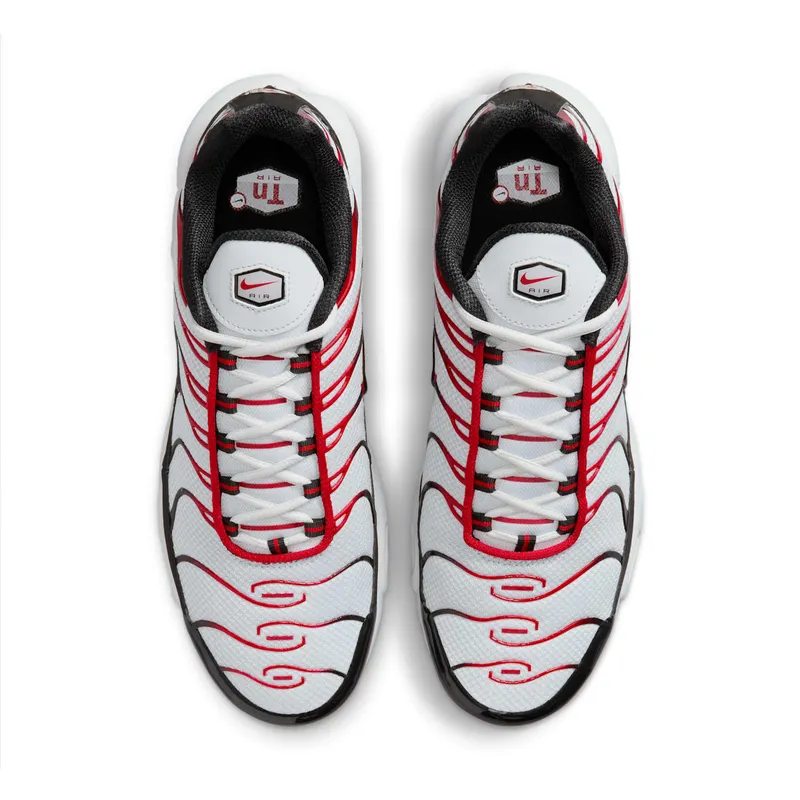 Nike Air Max Plus Pure Platinum Black University Red (FN6949-002)
