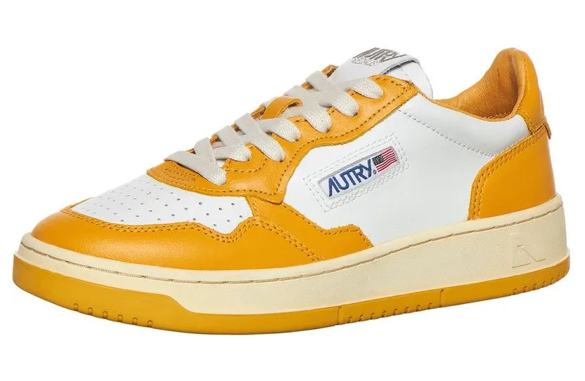 Autry Medalist Low Leather / Leather Mustard (AULWWB12) (2)
