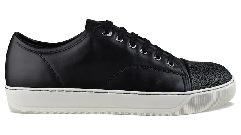 Lanvin DBB1 sneakers met contrasterende neus – Zwart (FMSKDBB1TEX5P22)