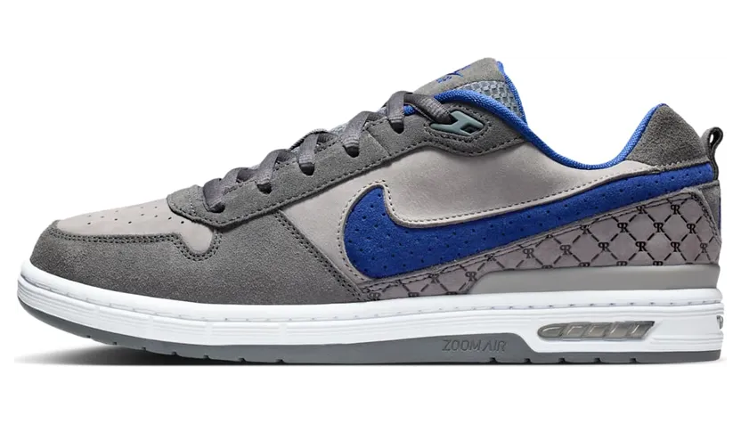 Nike SB Paul Rodriguez Zoom Air Low – “Flint Grey / Flint Grey / Medium Grey / Deep Royal Blue” (IU7835-001)