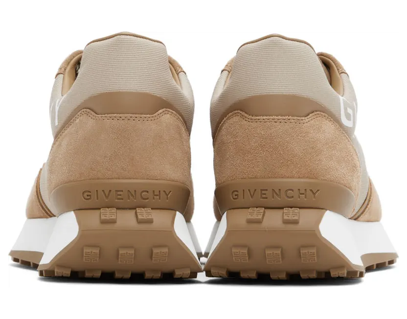 Givenchy Beige GIV Runner Low-Top Sneakers (BH006ZH1AM280) (2)