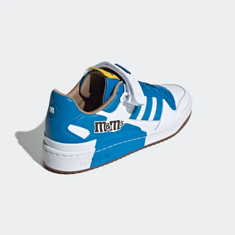 Adidas M&M’S Brand Forum Low 84 Craft Blue / Cloud White / Eqt Yellow (GZ1936)