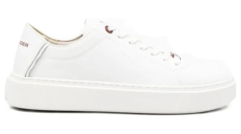 Alexander Smith London sneakers van bewerkt leer – Wit (ALBDLUM)
