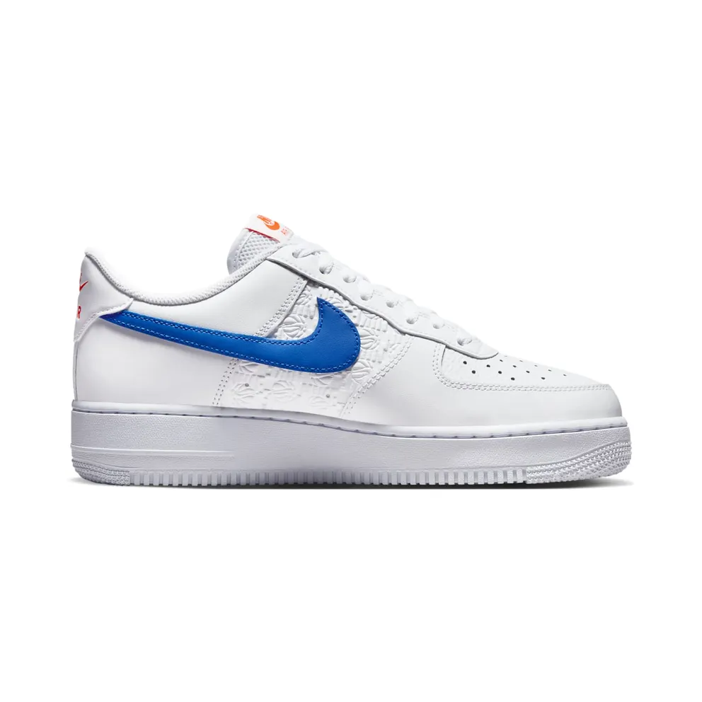 Nike Air Force 1 ’07 Low Embossed Hoops Racer Blue (FD0667-100)