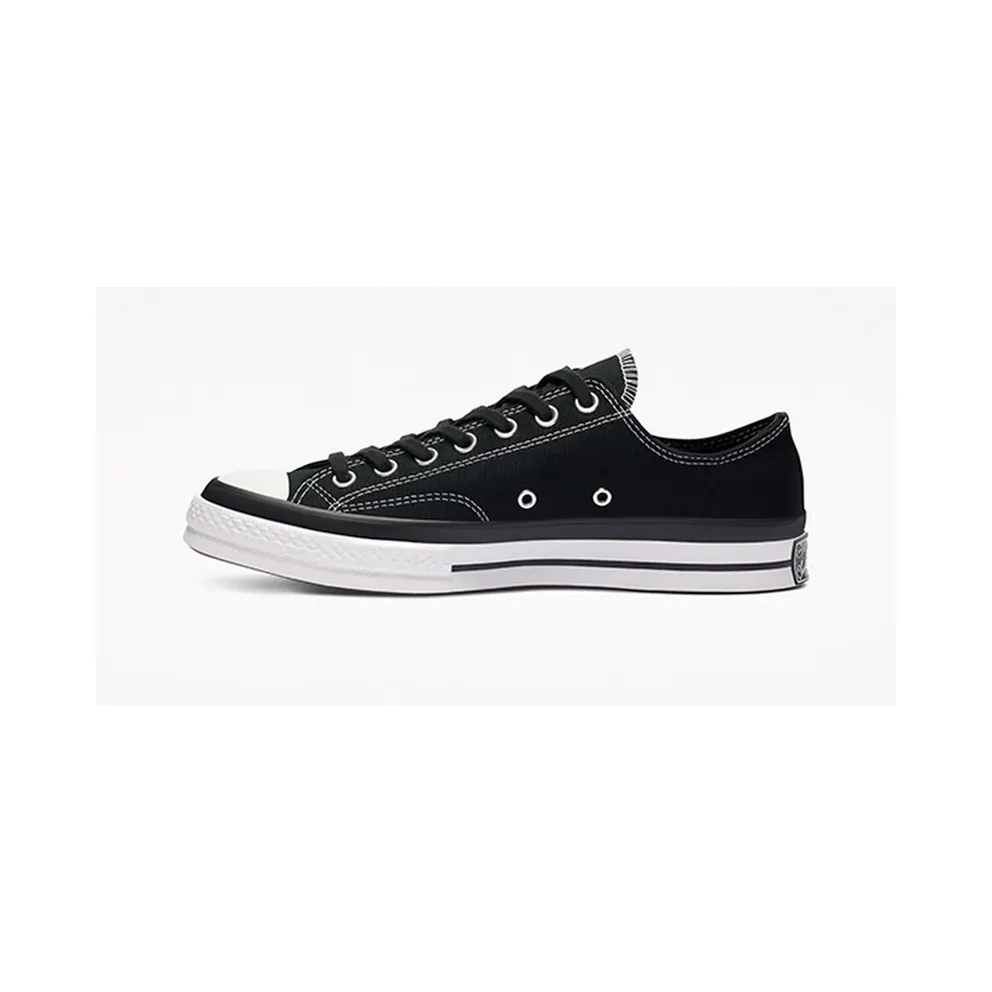 Converse Chuck Taylor All-Star 70s Ox 7 Moncler Fragment Black Black/White-Black (169069C)
