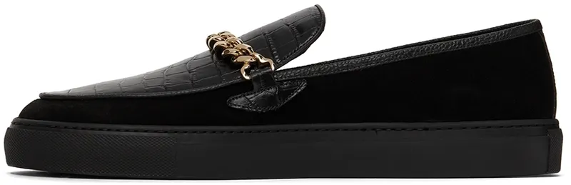 Human Recreational Services Black El Dorado Loafers (UI20GF0300X1C1)