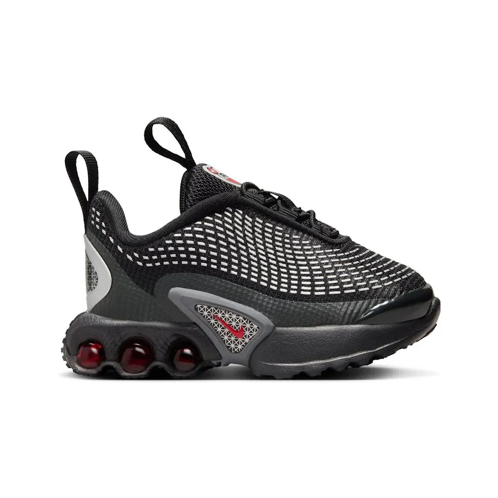 Nike Air Max Dn “Black / Metallic Silver / University Red” (FN4452-009)